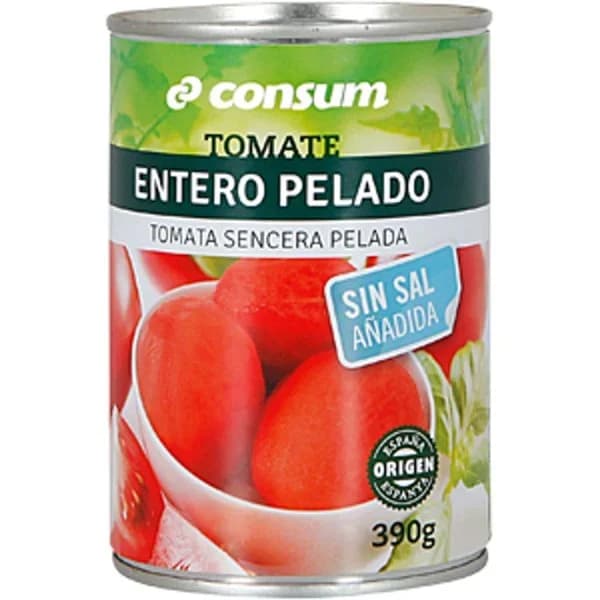 Tomate Entero Lata - 0.24 kg - Imagen del producto en Findit