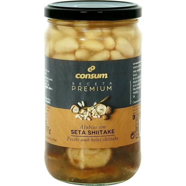Alubias con Seta Shiitake - 0.37 kg - Imagen del producto en Findit