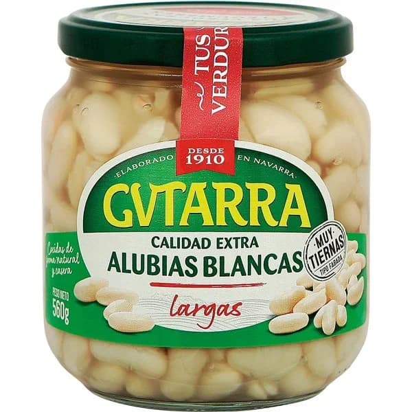 Alubias Blancas Largas - 0.34 ud - Imagen del producto en Findit
