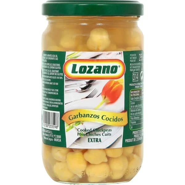 Garbanzo Cocido Frasco - 0.21 ud - Imagen del producto en Findit
