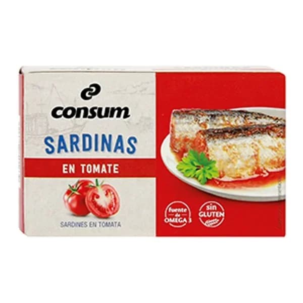 Sardinas en Tomate Lata - 0.08 kg - Imagen del producto en Findit