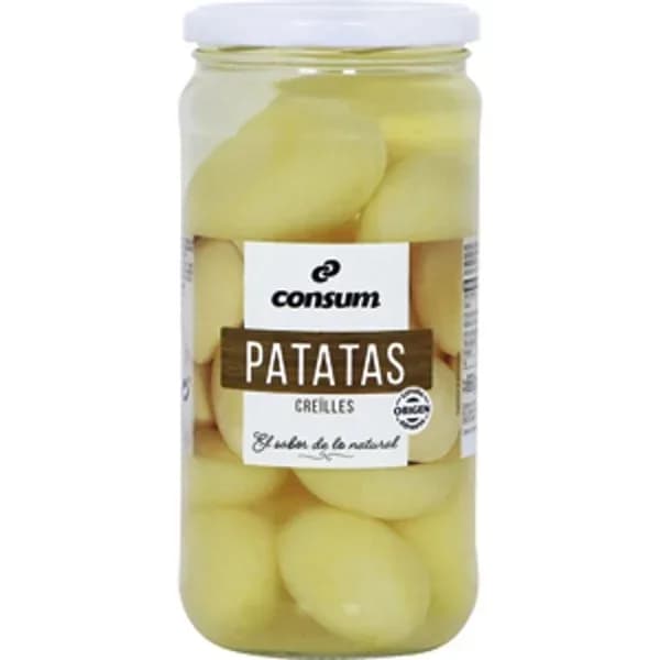 Patatas Pequeñas Entera Frasco - 0.4 kg - Imagen del producto en Findit