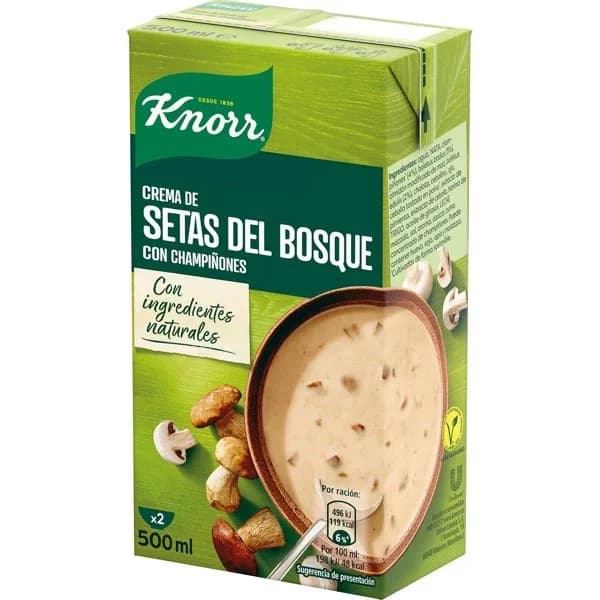Crema de Setas del Bosque 500ML - 0.5 l - Imagen del producto en Findit