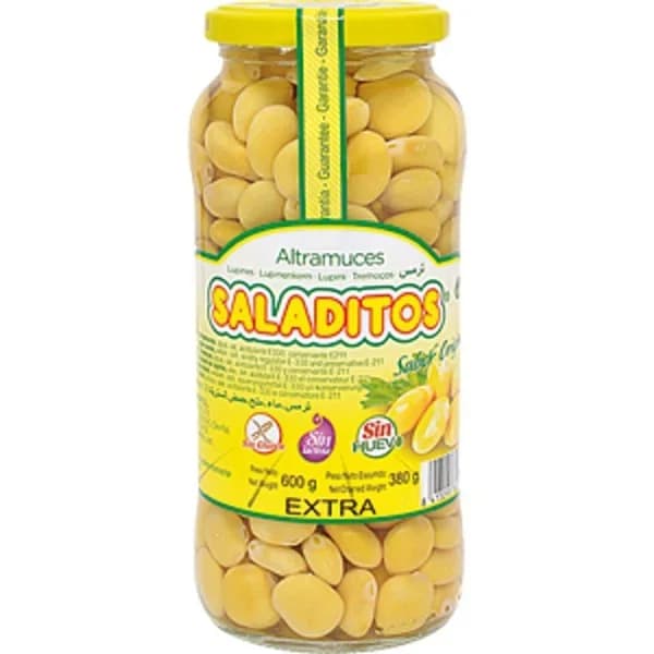 Altramuces 600G - 0.38 kg - Imagen del producto en Findit