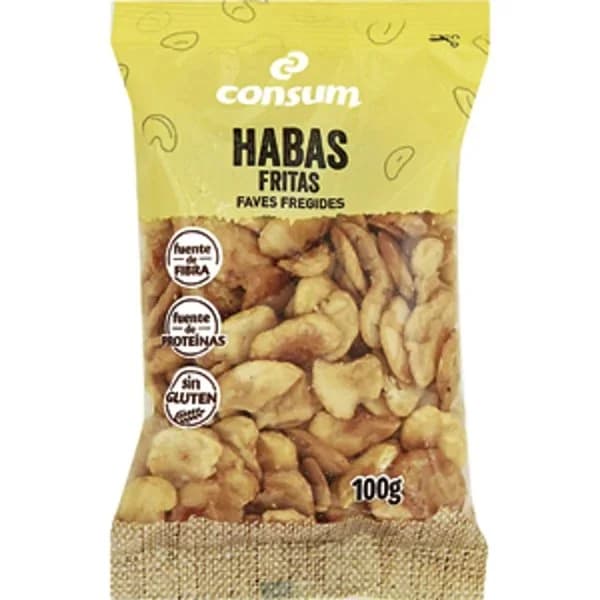 Habas Fritas Bolsa - 0.1 kg - Imagen del producto en Findit