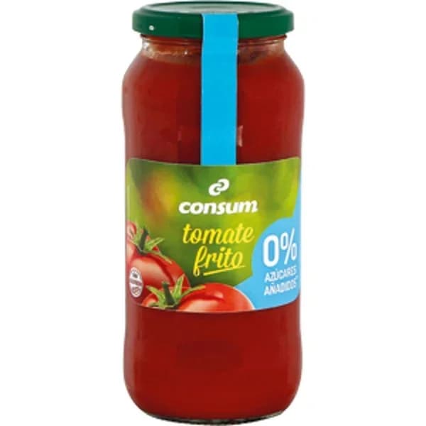 Tomate Frito 0 % Azúcar Añadido Frasco - 0.56 kg - Imagen del producto en Findit