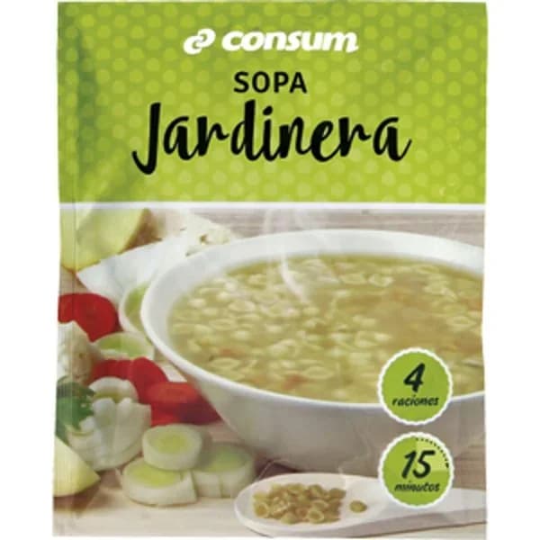 Sopa Jardinera Sobre - 0.07 kg - Imagen del producto en Findit