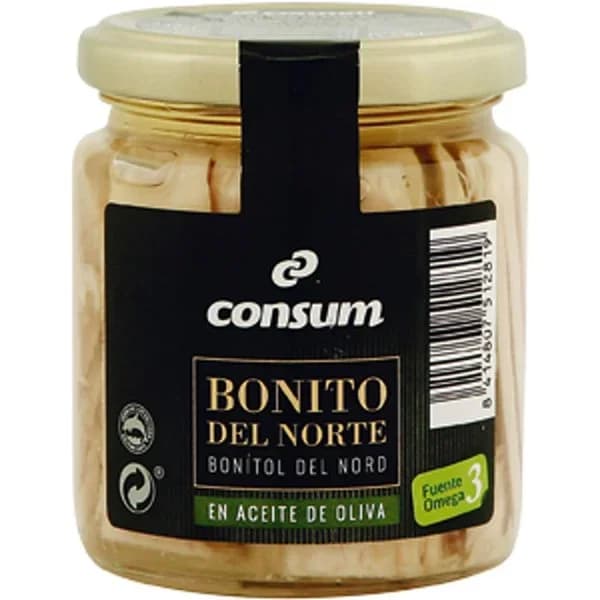 Bonito en Aceite de Oliva Tarro - 0.16 kg - Imagen del producto en Findit