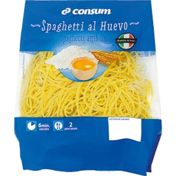 Spaguettis al Huevo - 0.25 kg - Imagen del producto en Findit