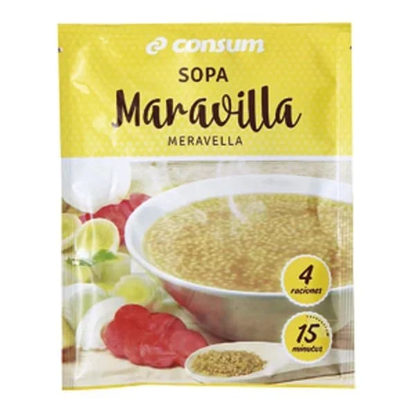 Sopa Maravilla Sobre - 0.07 kg - Imagen del producto en Findit