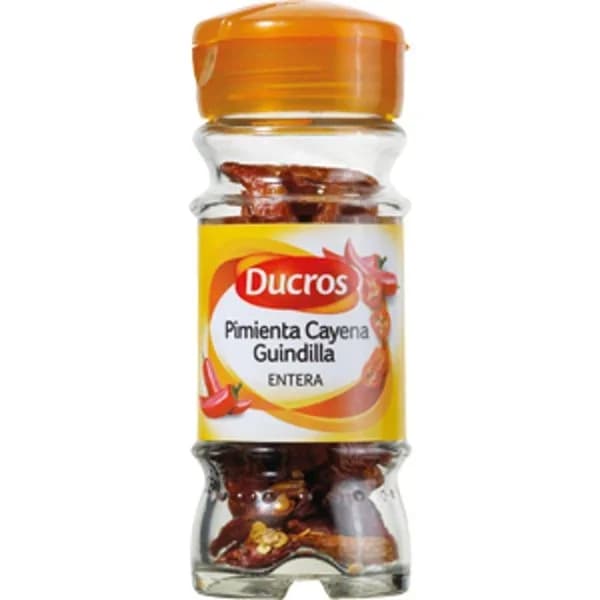 Pimienta cayena entera DUCROS, frasco 11 g - 0.01 kg - Imagen del producto en Findit
