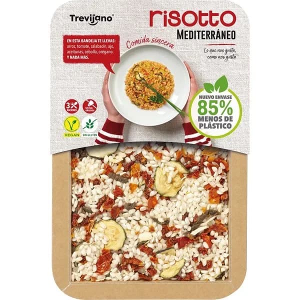 Risotto Mediterráneo - 0.28 kg - Imagen del producto en Findit