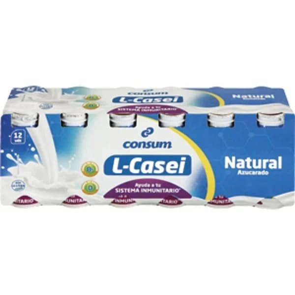 L Casei Natural Azucarado Pack 12 Ud. - 1.2 kg - Imagen del producto en Findit