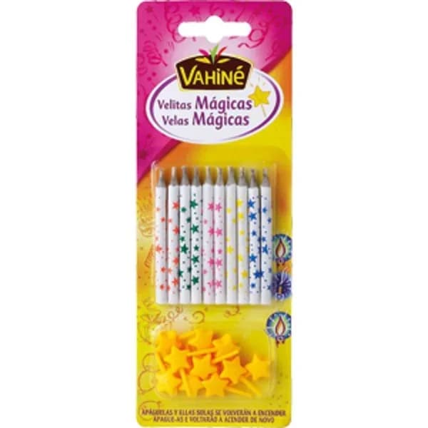 Velitas mágicas VAHINÉ, blister 10 uds - 1 ud - Imagen del producto en Findit
