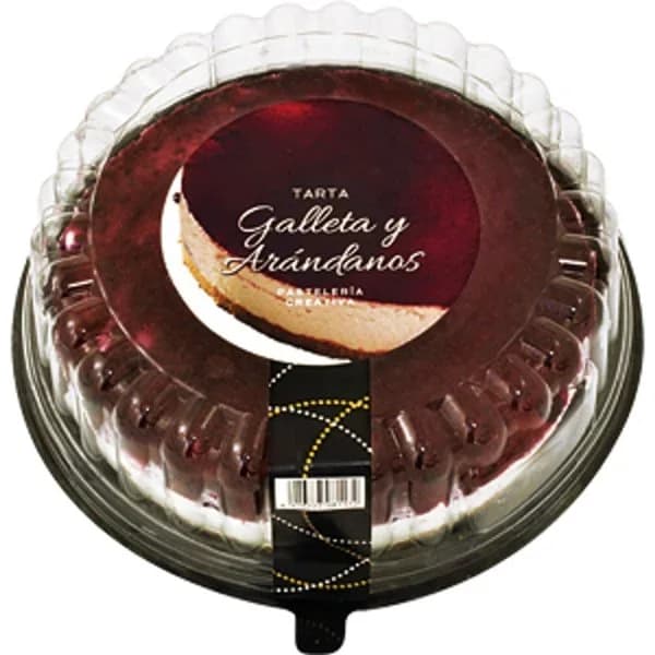 Tarta Galleta Arándanos Nata y Queso - 0.5 kg - Imagen del producto en Findit