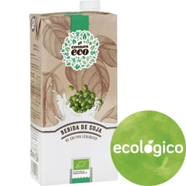 Bebida de Soja sin Azúcares Añadidos Brik - 1 l - Imagen del producto en Findit