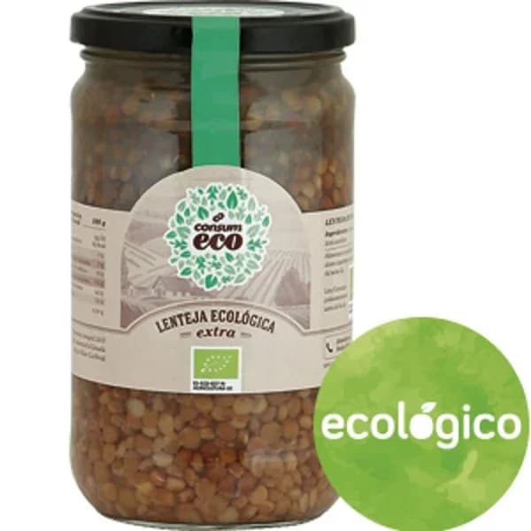 Lenteja Cocida Ecológica - 1 ud - Imagen del producto en Findit