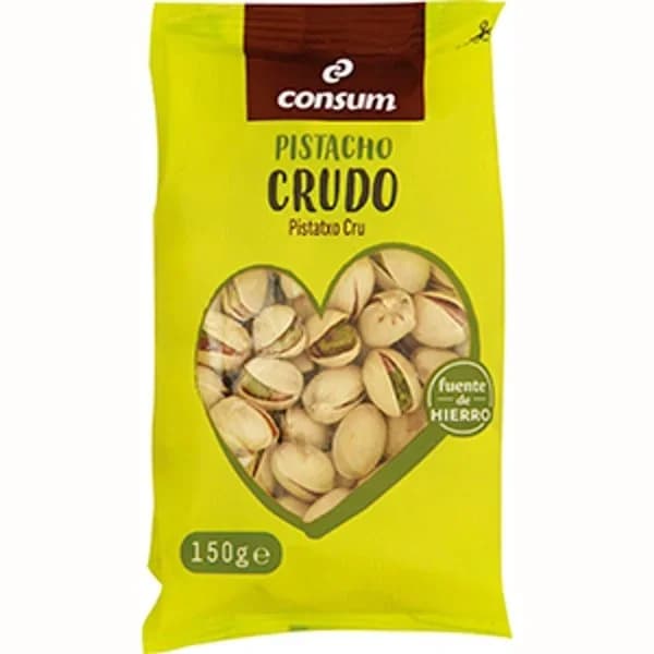 Pistacho con Cáscara Crudo Bolsa - 0.15 kg - Imagen del producto en Findit
