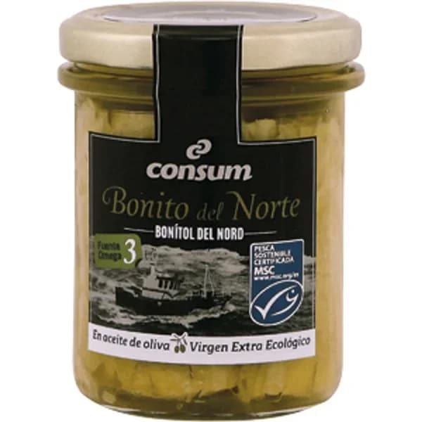 Bonito del Norte con Aceite Oliva - 0.14 kg - Imagen del producto en Findit