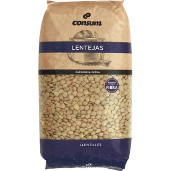 Lentejas Paquete - 1 kg - Imagen del producto en Findit