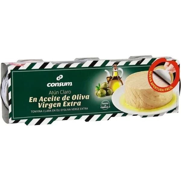 Atún Claro Virgen Extra en Aceite de Oliva - 0.16 kg - Imagen del producto en Findit