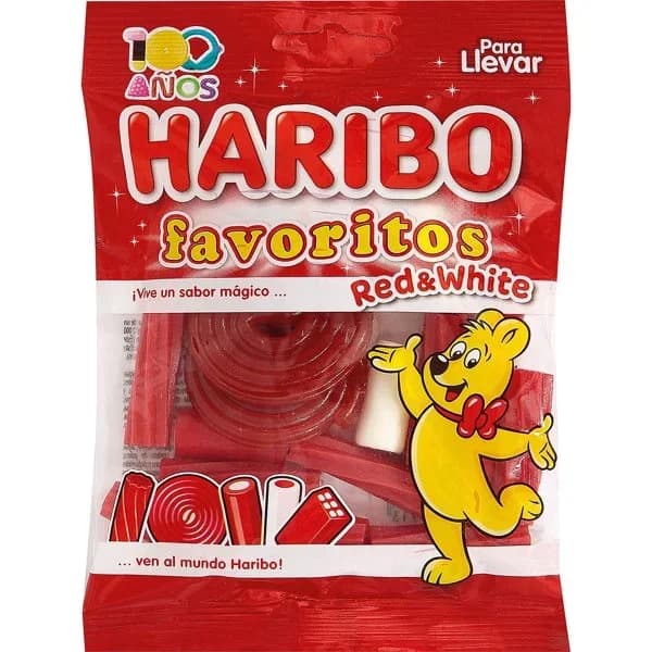 Favoritos Regaliz Red & White - 0.09 kg - Imagen del producto en Findit