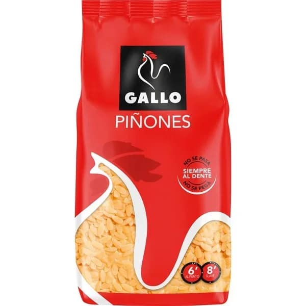 Pasta piñones GALLO, paquete 450 g - 0.45 kg - Imagen del producto en Findit