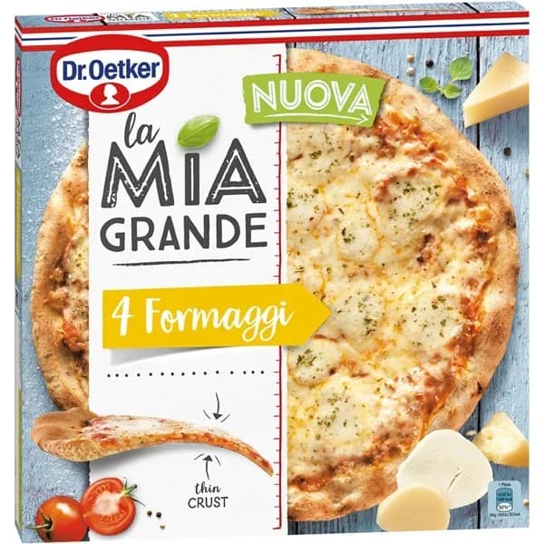 Pizza 4 Formaggi La Mia Grande Congelada 400G - 0.4 kg - Imagen del producto en Findit