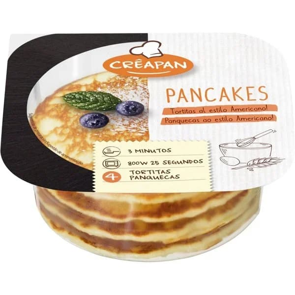 Pancake Refrigerado 160G - 0.16 kg - Imagen del producto en Findit