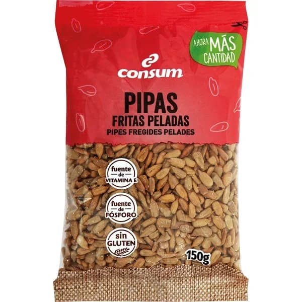 Pipas Peladas Fritas Bolsa - 1 ud - Imagen del producto en Findit