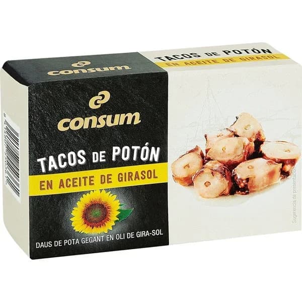 Tacos Potón en Aceite de Girasol - 0.07 kg - Imagen del producto en Findit