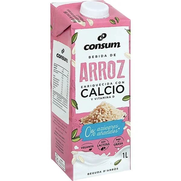 Bebida de Arroz con Calcio Brik - 1 l - Imagen del producto en Findit