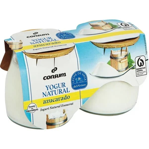 Yogur Natural  Azucarado - 0.25 kg - Imagen del producto en Findit