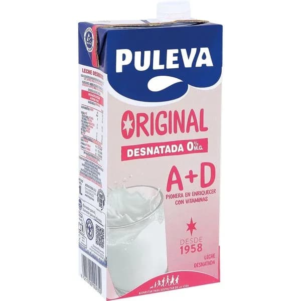 Leche Desnatada Brik - 1 l - Imagen del producto en Findit