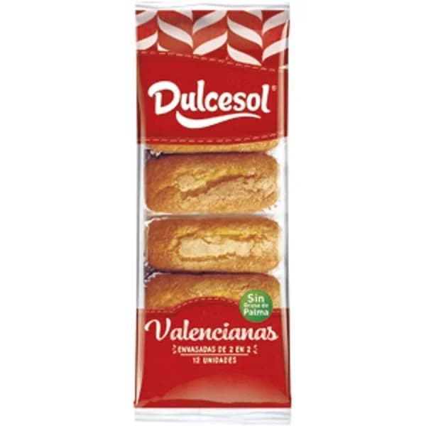 Magdalena valenciana DULCESOL, paquete 350 g - 0.35 kg - Imagen del producto en Findit