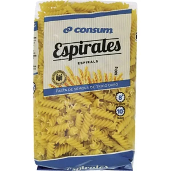 Espirales Paquete - 0.5 kg - Imagen del producto en Findit