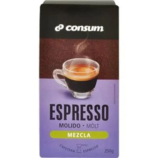 Café Espresso Mezcla Molido - 0.25 kg - Imagen del producto en Findit