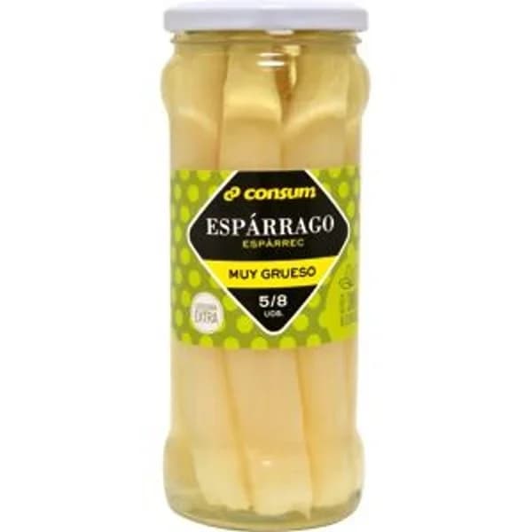 Espárragos Extra 6/9 Piezas Frasco - 0.33 kg - Imagen del producto en Findit