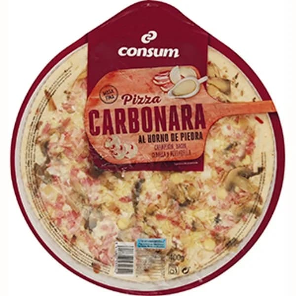 Pizza Carbonara Masa Fina - 0.4 kg - Imagen del producto en Findit
