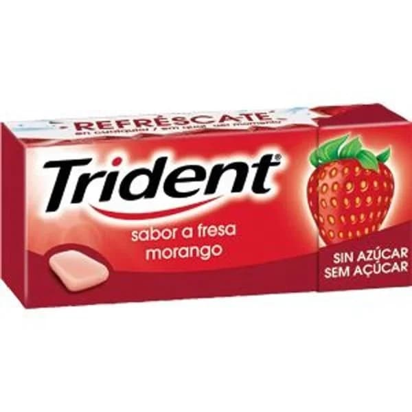 Chicle de fresa 14 g - 1 ud - Imagen del producto en Findit