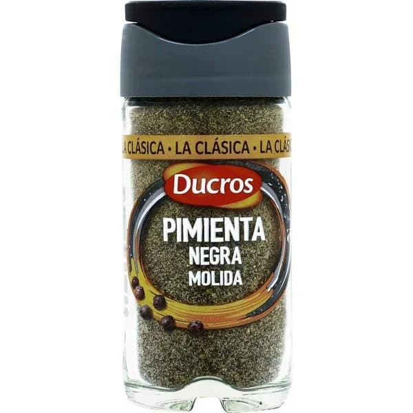 Pimienta negra molida DUCROS, frasco 40 g - 0.04 kg - Imagen del producto en Findit