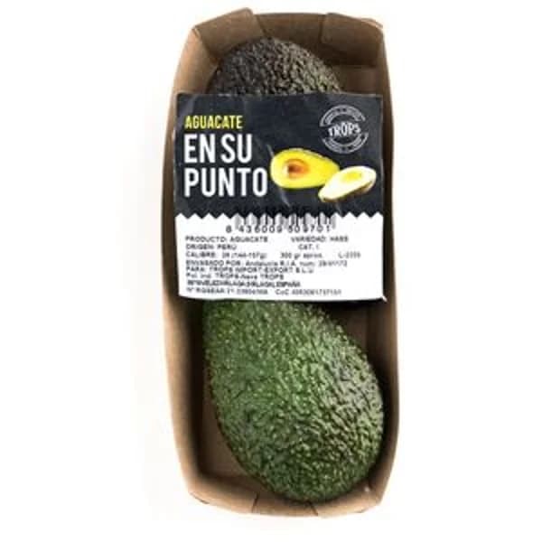 Aguacate Bandeja (2 unidades) - 0.3 kg - Imagen del producto en Findit