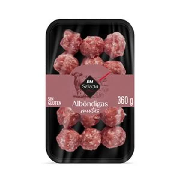 Albóndigas burger meat mixtas vacuno (360 g apr.) - 0.36 kg - Imagen del producto en Findit
