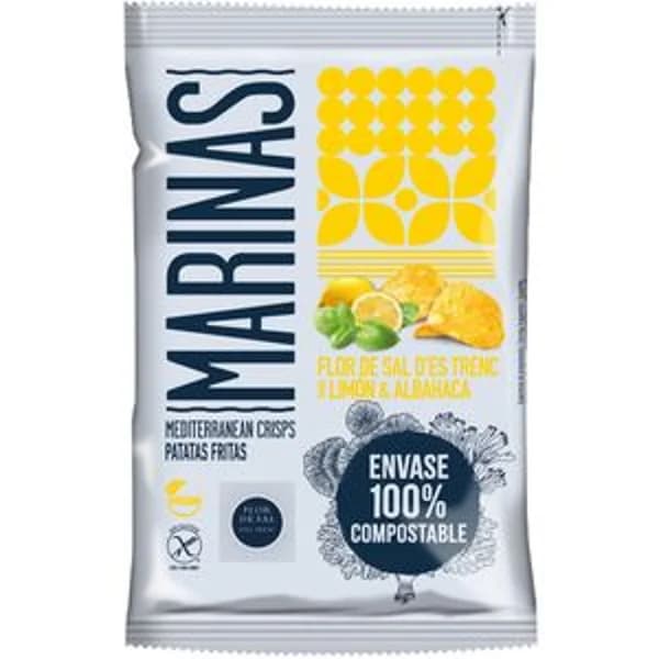 Patatas fritas sabor limón y albahaca 150 g - 0.15 kg - Imagen del producto en Findit