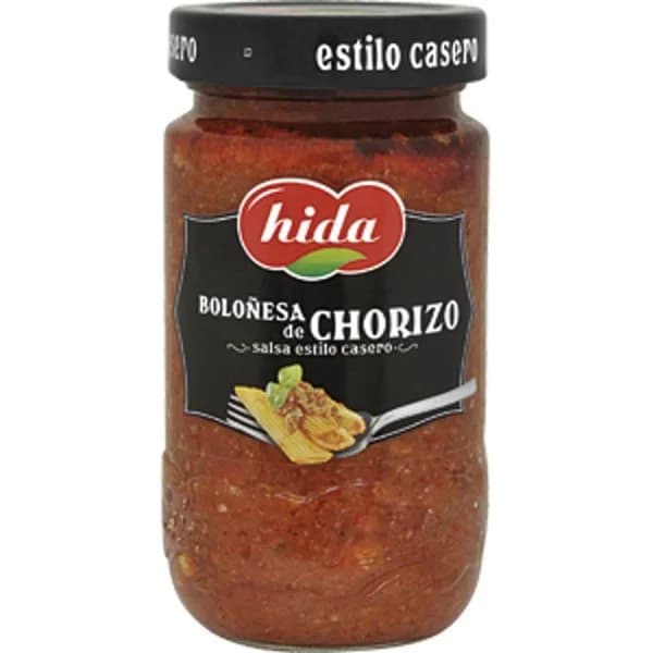 Salsa Boloñesa Chorizo Frasco - 0.35 kg - Imagen del producto en Findit