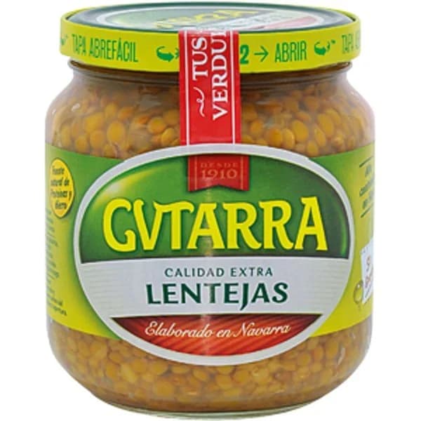 Lentejas Verdina Calidad Extra Frasco - 0.4 kg - Imagen del producto en Findit