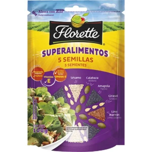 Superalimentos 5 semillas - 0.1 kg - Imagen del producto en Findit