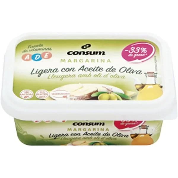 Margarina Light Oliva Tarrina - 0.25 kg - Imagen del producto en Findit