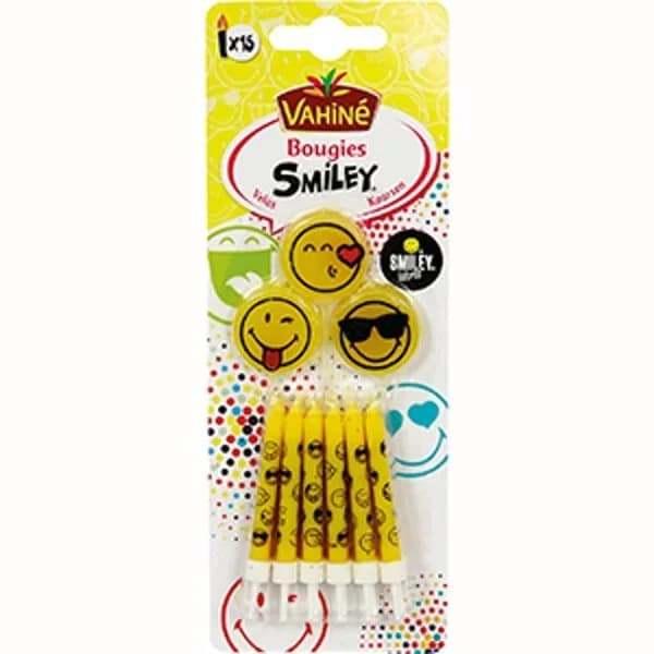 Velitas Smiley - 1 ud - Imagen del producto en Findit