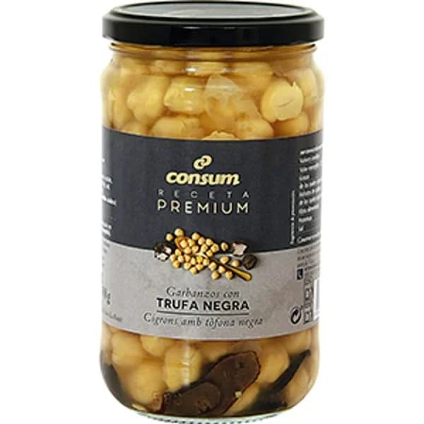 Garbanzos con Trufa Negra - 0.4 kg - Imagen del producto en Findit